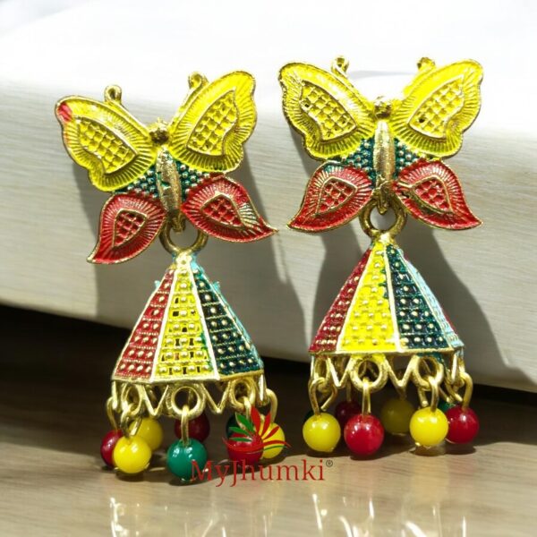 Oxidised Jhumka Earring For Women